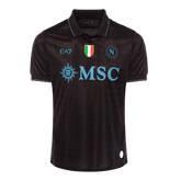 Authentic Napoli Third Away Soccer Jersey 25/26 Black
